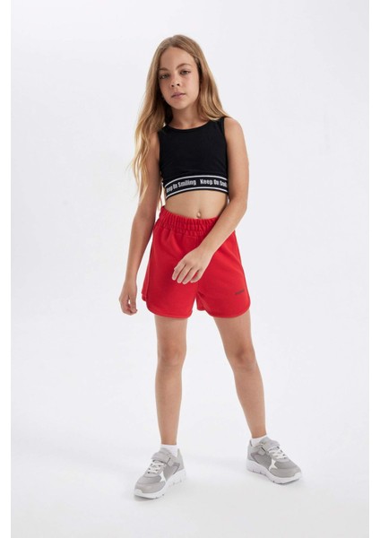 Kız Çocuk Baskılı Şort D2010A824SM