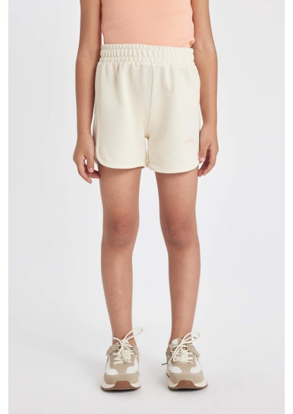 Kız Çocuk Baskılı Şort