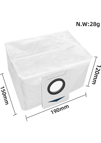Ecovacs Deebot X1 Omnı / T10 Omnı Robot Vakum Temizleyici Parçalar Toz Torbası Hepa Filtre Ana Yan Fırça Mop Kumaş (Yurt Dışından) fırsatları