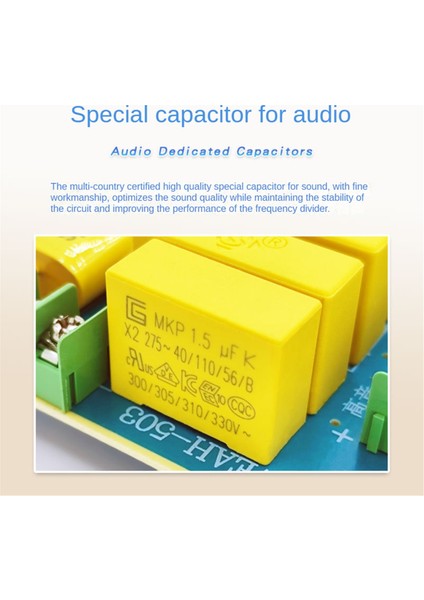 Weah 5 Yol 250W Crossover Filtre Frekans Bölüdür Dört Yüksek Bir Düşük Hifi Filtre Modülü Yüksek Sadakat Için (Yurt Dışından) fiyatları