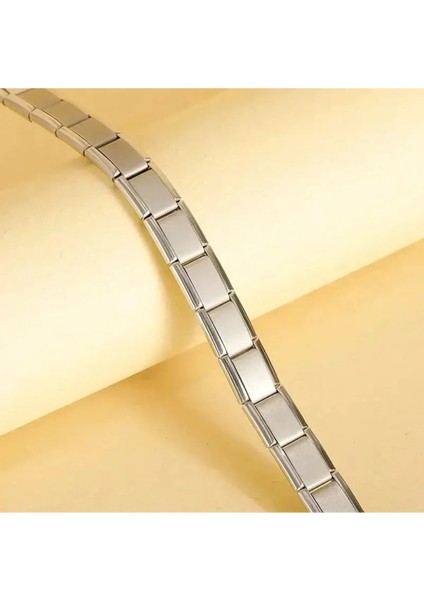 Çelik Charm Bileklik Kişiye Özel Isim Yazılı Charm Bileklik fiyatları