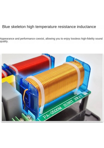800W 2 Yolu Hoparlör Ses Frekans Bölücü Tiz Bas 2 Birim Crossover Filtreleri Dıy Hıfı Ev Sineması (Yurt Dışından) fiyatları