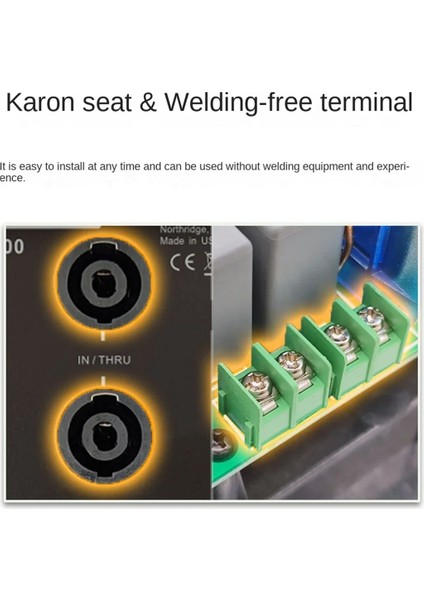 800W 2 Yolu Hoparlör Ses Frekans Bölücü Tiz Bas 2 Birim Crossover Filtreleri Dıy Hıfı Ev Sineması (Yurt Dışından) fırsatları