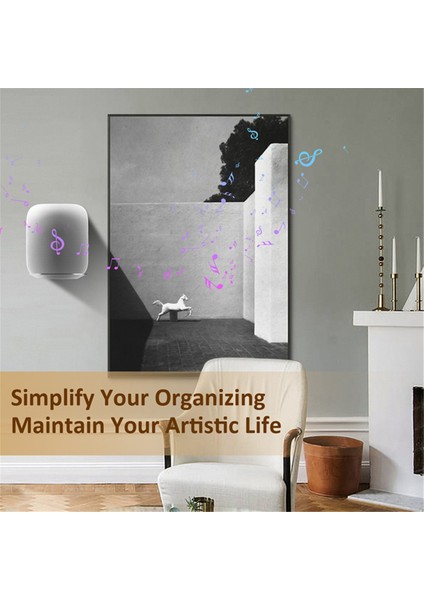 Alüminyum Homepod 2 Homepod Birinci Sürüm Duvar Montajı Akıllı Hoparlör Için Kıvrıl Olmayan Braket Tutucu Homepod 2 Aksesuarlar B (Yurt Dışından) modelleri