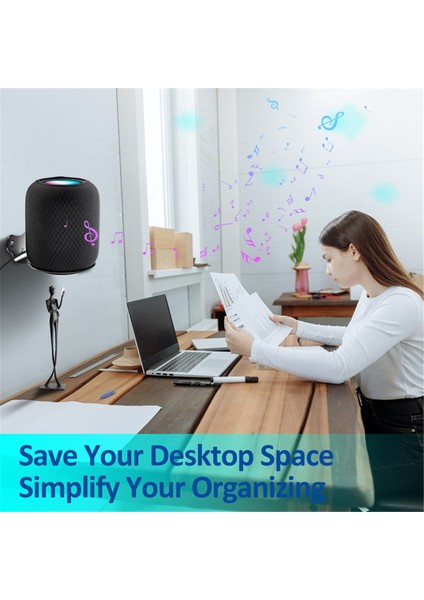 Alüminyum Homepod 2 Homepod Birinci Sürüm Duvar Montajı Akıllı Hoparlör Için Kıvrıl Olmayan Braket Tutucu Homepod 2 Aksesuarlar B (Yurt Dışından) fırsatları