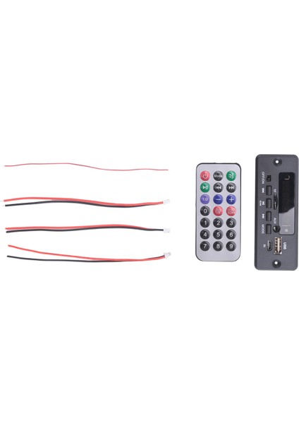 12V Bluetooth Mp3 Kod Çözücü Kart 50W Amplifikatör Dıy Home Dijital Ses Modülü Hoparlör Handfree Siyah Için USB (Yurt Dışından) fırsatları