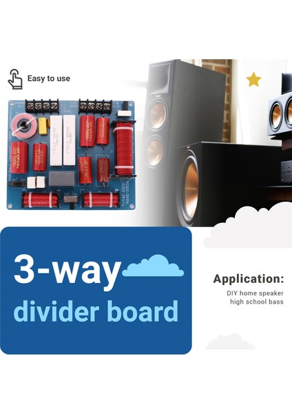 350W 3 Yol Frekans Bölücü Kurulu Ktv Sahne Hoparlör Crossover Ses Tiz Tiz Mediant Bass 3 Yolu Crossover Bölü (Yurt Dışından) indirimleri