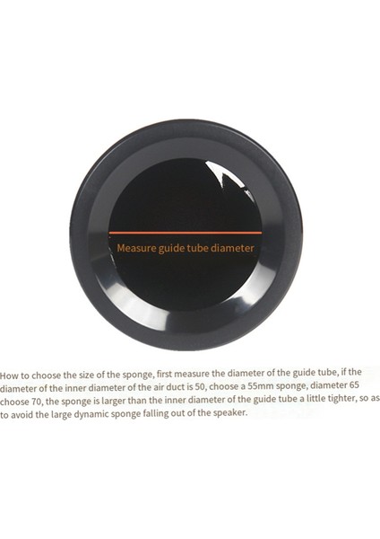 Hoparlör Port Tüp Bas Refleks Tüp Hoparlör Woofer Havalandırma Bas Faz 33X50MM Için 2pcs Sünger Fiş (Yurt Dışından) fırsatları
