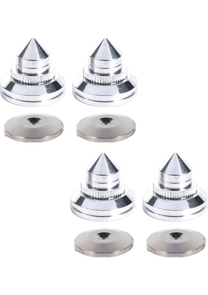 4 Pcs 28X25MM Hoparlörler Ayak Ayak Padü Saf Bakır Hoparlör Kutusu Çiviler Koni Zemin Ayak Çivi Altın (Yurt Dışından)