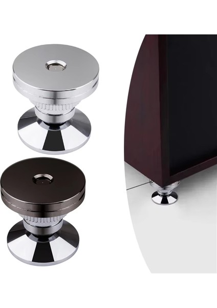 4 Pcs 28X25MM Hoparlörler Ayak Ayak Padü Saf Bakır Hoparlör Kutusu Çiviler Koni Zemin Ayak Çivi Altın (Yurt Dışından) fiyatları