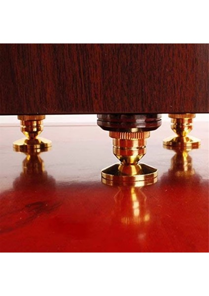 4 Pcs 28X25MM Hoparlörler Ayak Ayak Padü Saf Bakır Hoparlör Kutusu Çiviler Koni Zemin Ayak Çivi Altın (Yurt Dışından) fırsatları