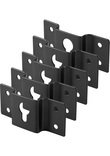 Dıy Ses Ses Kutusu Hoparlör Duvar Montajı Demir Kanca Askı Plakası 5 Pcs (Yurt Dışından) fiyatları