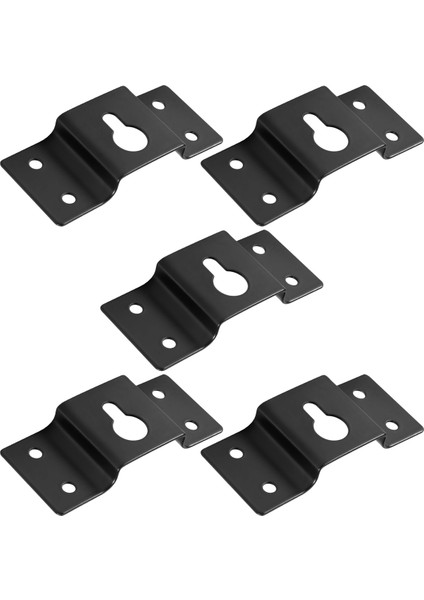 Dıy Ses Ses Kutusu Hoparlör Duvar Montajı Demir Kanca Askı Plakası 5 Pcs (Yurt Dışından) modelleri