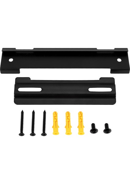 WB-120 Solo 5 Soundbar Için Duvar Montajı Kit Braketi, CINEMATE120 Için Vida ve Duvar Ankrajları, Siyah (Yurt Dışından)