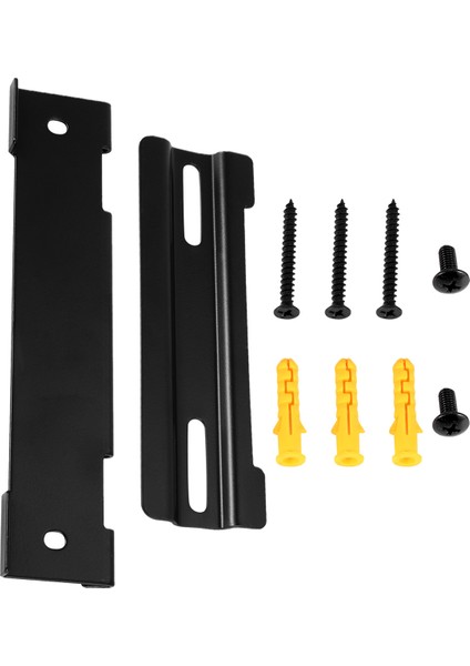 WB-120 Solo 5 Soundbar Için Duvar Montajı Kit Braketi, CINEMATE120 Için Vida ve Duvar Ankrajları, Siyah (Yurt Dışından) modelleri