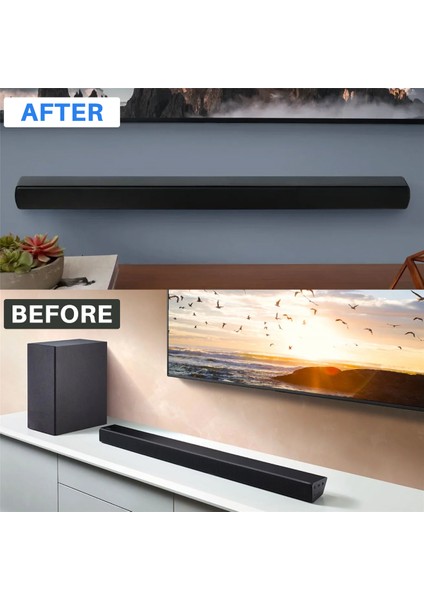 WB-120 Solo 5 Soundbar Için Duvar Montajı Kit Braketi, CINEMATE120 Için Vida ve Duvar Ankrajları, Siyah (Yurt Dışından) indirimleri