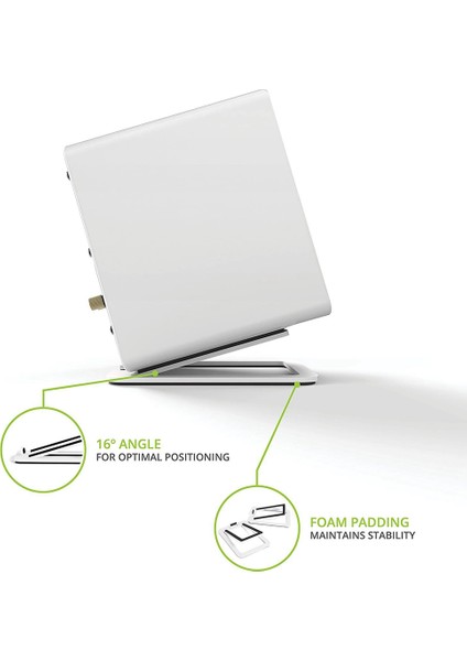 Masaüstü Hoparlör Stand Metal Audio Braket Masta Tutucu Kanto&#39;nun Yu4 Aktif Hoparlör ve Benzer Boyut Hoparlör, Siyah (Yurt Dışından) indirimleri