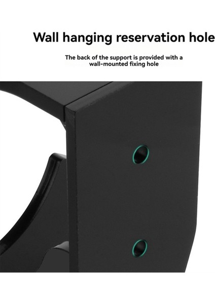 Hoparlör Duvar Montajı Hap 2024 Hoparlörler Akrilik Ses Duvar Montajı Depolama Stand Kolay Kurulum Siyah (Yurt Dışından)