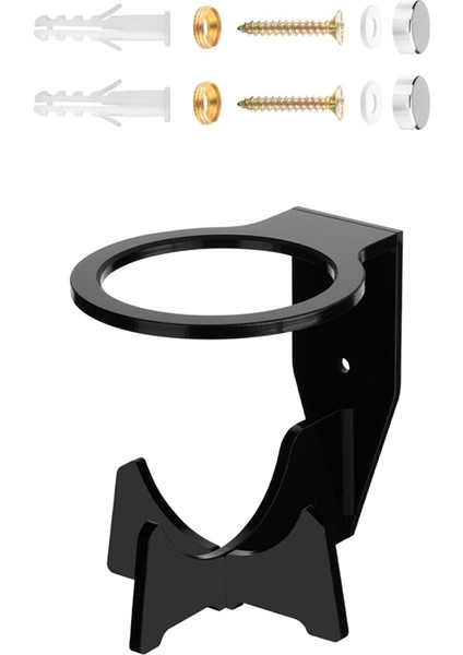 Hoparlör Duvar Montajı Hap 2024 Hoparlörler Akrilik Ses Duvar Montajı Depolama Stand Kolay Kurulum Siyah (Yurt Dışından) fiyatları