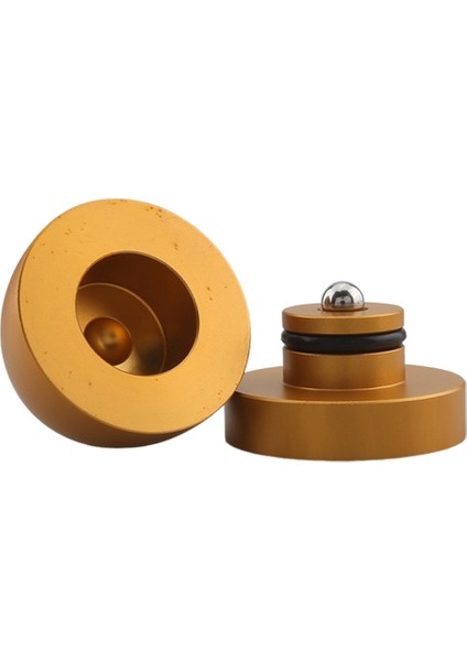 Hıfı 4pcs 33X30MM ile M8 Vida Şok Emici Ped Ayakları Hoparlörleri Temsil Eder Amplifikatör Altın (Yurt Dışından) indirimleri