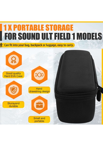 Sony Ult Field 1 Kablosuz Hoparlör Için Seyahat Koruyucu Kılıf -Torabilen Depolama Srs -ILT10 (Yurt Dışından) indirimleri