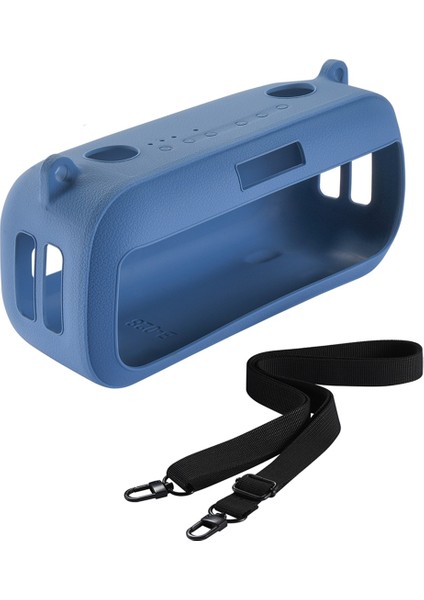 Bose Soundlink Için Silikon Tutucu Kapak Kılıfı Değiştirme Max Bluetooth Taşınabilir Hoparlör Mavi (Yurt Dışından)