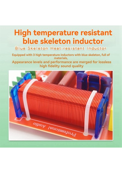 324 Ayarlanabilir Crossover Distribütörü 400W Audiophile Özel Crossover 3 Yollu Hoparlör Tweeter Bas Mid Bass (Yurt Dışından)