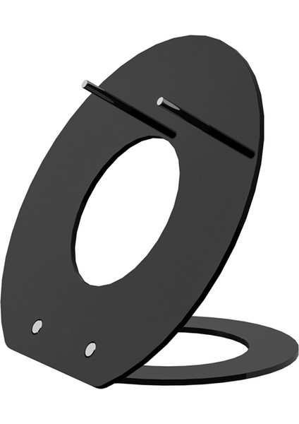 Monster Boomerang Boyun Bandı Hoparlörü Akrilik Masaüstü Tutucu Taban Braketi Siyah Anti-Slip Hoparlör Standı (Yurt Dışından)