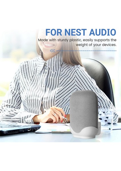 Google Nest Ses Braketi Duvar Braketi Masaüstü Braket-White Için Google Audio Bracket Için (Yurt Dışından) fırsatları