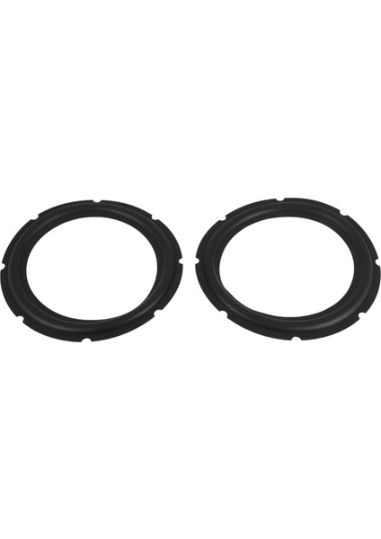 10 Inç Delikli Kauçuk Hoparlör Köpük Kenarı Subwoofer Surround Hoparlör Onarımı Için Yedek Parçalar (Siyah) (2 Adet) (Yurt Dışından) fırsatları
