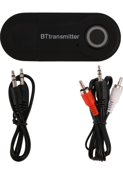 Bluetooth 5.0 Adaptör Kablosuz Audio Pc/tv/araba Için Bluetooth Verici Alıcı 3.5mm Aux Müzik Rx Gönderen Adaptador (Yurt Dışından)