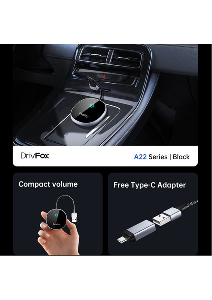 Kablosuz Carplay &amp; Android Otomatik Adaptörüne Kablolu USB Android Otomatik Kablosuz Adaptör ile Kablosuz Carplay Apple Için (Yurt Dışından) fırsatları