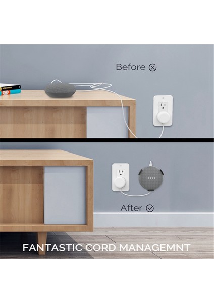 Hoparlör Duvar Montaj Braketi Alexa Echo Dot 3rd Gen Akıllı Hoparlör Kapalı Hoparlör Muhafaza Braketi Beyaz (Yurt Dışından) fırsatları