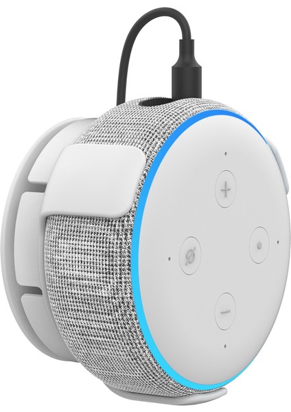 Hoparlör Duvar Montaj Braketi Alexa Echo Dot 3rd Gen Akıllı Hoparlör Kapalı Hoparlör Muhafaza Braketi Beyaz (Yurt Dışından) indirimleri