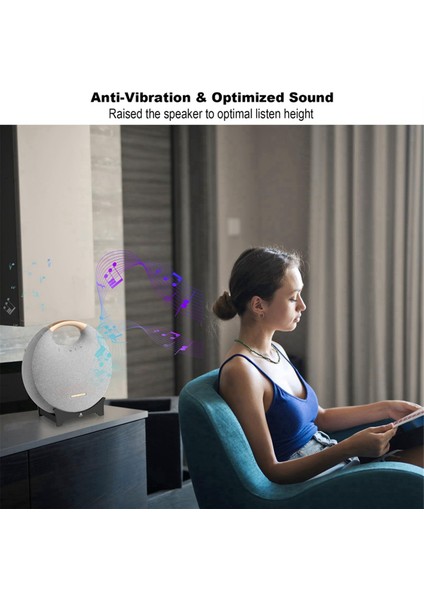 Harman Onyx Studio 6 Hoparlör Için Txesign Masaüstü Hoparlör Sahibi, Akrilik Tablo Stand Tutucu Hoparlör Anti-Kayma Taban Montajı (Yurt Dışından) fırsatları