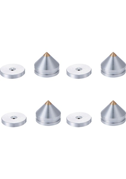 4set Hıfı Ses Ayak Çivileri Koni Zemin Ayağı Tırnak Alüminyum Alaşım Hoparlör Dac CD Calet Güç Amplıfıcıcıcıcıcut (Yurt Dışından)