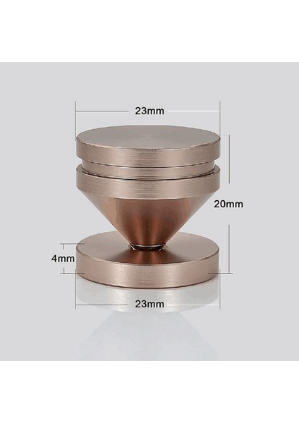 4set Hıfı Ses Ayak Çivileri Koni Zemin Ayağı Tırnak Alüminyum Alaşım Hoparlör Dac CD Calet Güç Amplıfıcıcıcıcıcut (Yurt Dışından) fiyatları