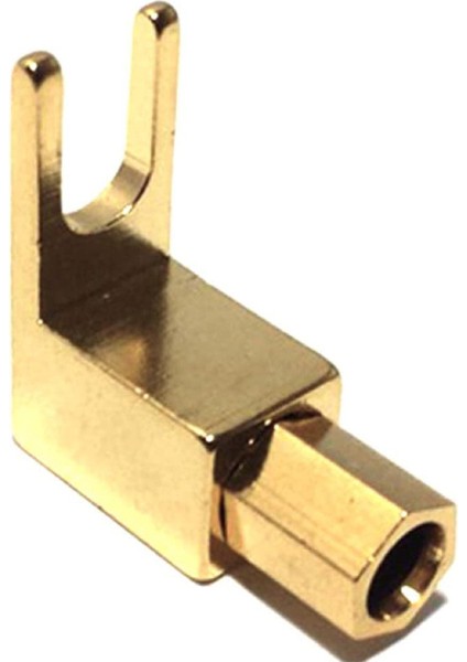 Sağ Açılı Kürek Çatal ve Bağlama Direği - 4mm Muz Fiş Soketi - Hoparlör ve Güç ve Amp Için Kürek Çatal Konektörü (10 Paket) (Yurt Dışından) fırsatları