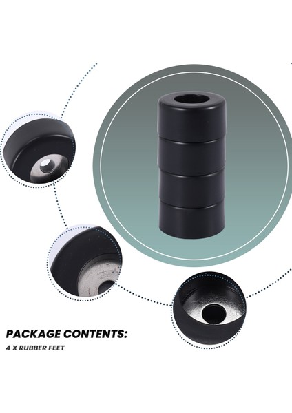 Hava Kompresörü Kauçuk Ayaklar Ayak Montajı Titreşim Pedleri 4 Kişilik (Yurt Dışından) indirimleri