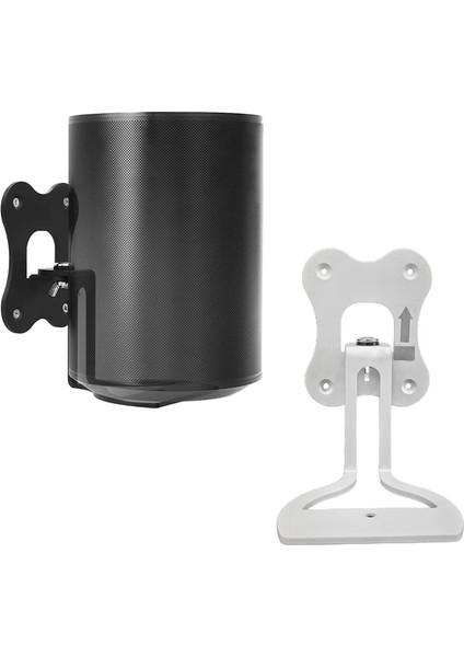 Hoparlör Metal Duvar Montajı Sonos Era 100 Kablosuz Hoparlör, Sonos Era 100 Için Ayarlanabilir Duvar Stand Tutucu (Beyaz) (Yurt Dışından)