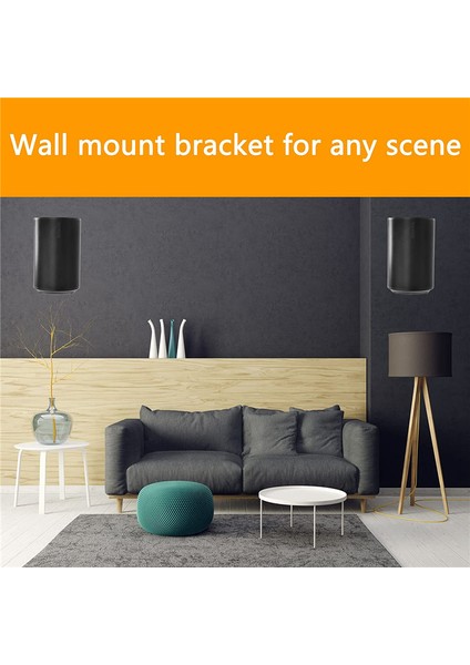 Hoparlör Metal Duvar Montajı Sonos Era 100 Kablosuz Hoparlör, Sonos Era 100 Için Ayarlanabilir Duvar Stand Tutucu (Beyaz) (Yurt Dışından) indirimleri