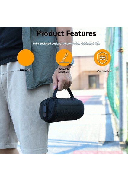 Txesign Taşınabilir Depolama Çantası Sony Ult Field 1 Hoparlör Sabit Kabuk Seyahat Taşıma Koruyucu Kılıf Tutma (Yurt Dışından)