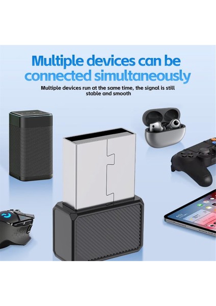 Bluetooth Adaptörü, USB Bluetooth 5.3 Dongle Taşınabilir Bluetooth Alıcı Fare/klavye/hoparlörler/kulaklıklar/yazıcı (Yurt Dışından) fiyatları