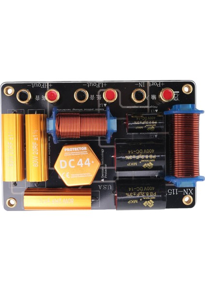 550W Ses Frekans Bölücü Iki Yolu Hoparlör Crossover 15 12INCH Aşamalı Performans Yüksek Güç Frekans Bölücü (Yurt Dışından) modelleri