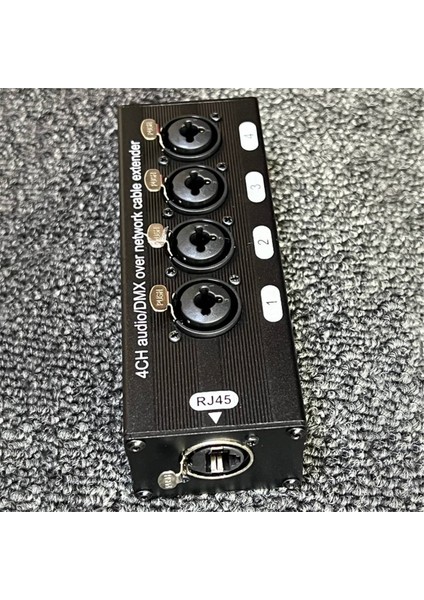 1pair 4 Kanallı 3 Pimli Xlr Veya 6.3mm Ses ve Dmx Ağ Kablosu Genişletici, DMX512 Ağ Sinyali Genişletici Erkek+ Kadın (Yurt Dışından) fiyatları