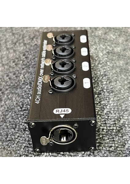 1pair 4 Kanallı 3 Pimli Xlr Veya 6.3mm Ses ve Dmx Ağ Kablosu Genişletici, DMX512 Ağ Sinyali Genişletici Erkek+ Kadın (Yurt Dışından) fırsatları