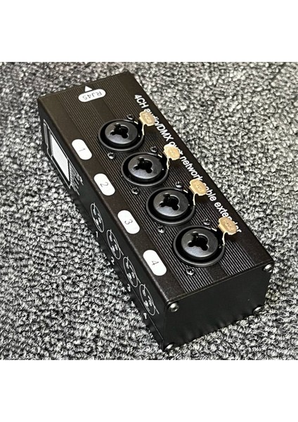 1pair 4 Kanallı 3 Pimli Xlr Veya 6.3mm Ses ve Dmx Ağ Kablosu Genişletici, DMX512 Ağ Sinyali Genişletici Erkek+ Kadın (Yurt Dışından) indirimleri