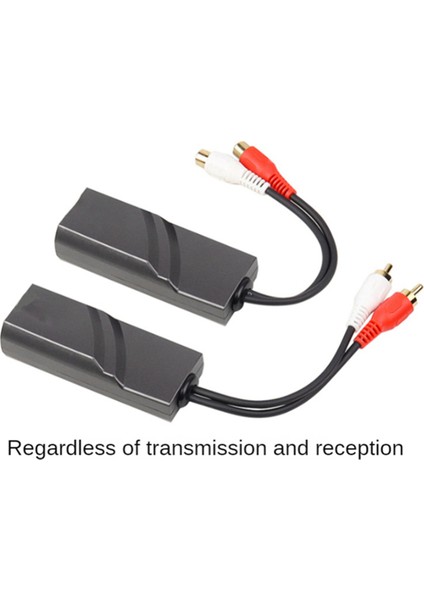 1 Çift Rca Ses Ağı Kablosu Genişletici Bükülmüş Çifti Verici Rca Arayüzü 2 Yollu Ses Extender RJ45 Rca Extender (Yurt Dışından) fiyatları