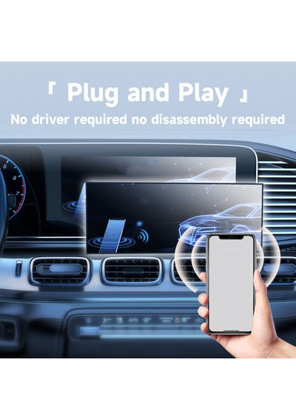 Iphone/android Mini Boyutu Için 2 In1 Kablosuz Carplay Adaptörü, Adaptör Kablosu ile Kablosuz Carplay&#39;a Kablolu (Yurt Dışından) fırsatları