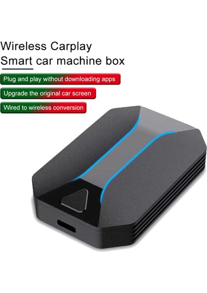 Tip C Fiş ve Oynat Wifi Bluetooth 5.3 Alıcı Adaptör Aı Kutusu ile Kablosuz Carplay Adaptörüne Kablolu (Yurt Dışından) fiyatları